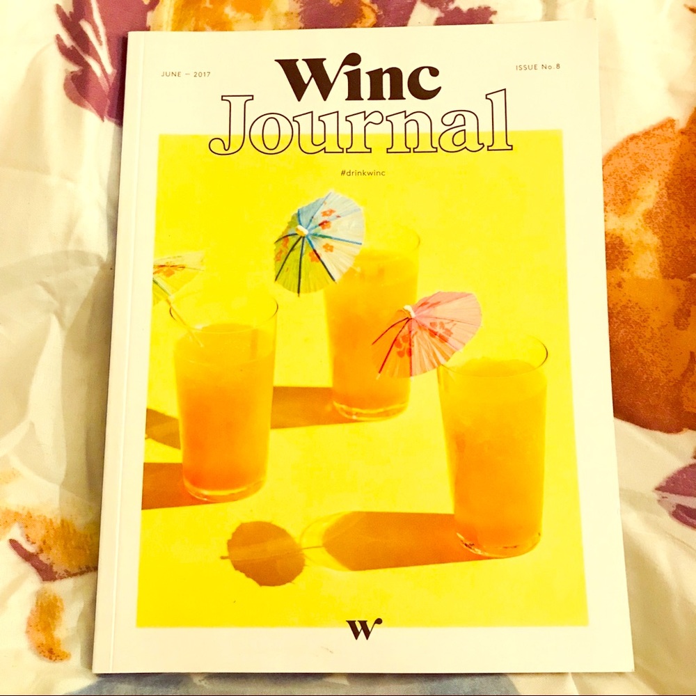 Winc Journal 📔- 64 pages - Pairing Recipes 💜